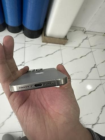 ayfon 11 ucuz: IPhone 15 Pro, 256 GB, White Titanium, Face ID — 3