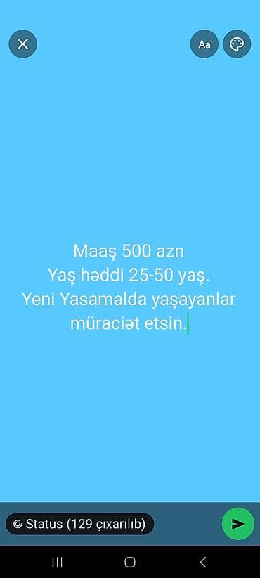 ev temizliği günlük: ✅️Yalnız Yeni Yasamalda yaşayanlar müraciət etsin. ❎️Elanı diqqətlə — 2