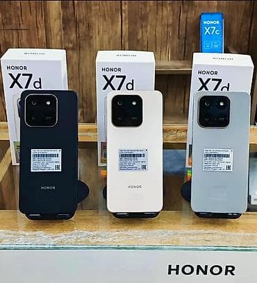 lg ka 10: Honor X7d, 256 GB, rəng - Gümüşü, Zəmanət, Kredit, Sensor — 2