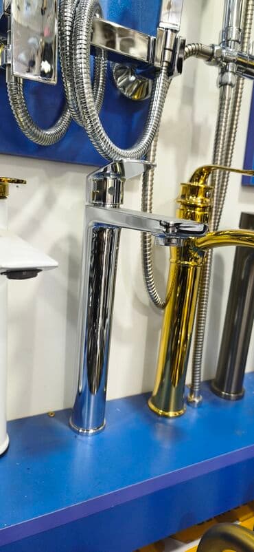 su borusu: Yüksək gövdəli vannaya/quraşdırma üçün qarışdırıcı kran - Material — 1