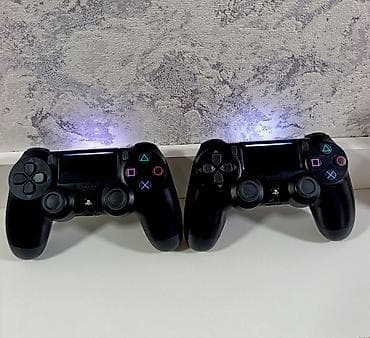 playstation satisi: PS4 1tb 2 pult +20 oyun, zavod plombu üzərində, ideal vəziyətdə — 3