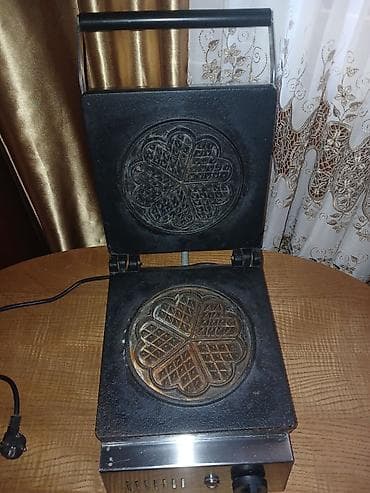 Mətbəx texnikası: Peçenye/waffle aparatısı – peşəkar tipli - Korpus: paslanmayan polad — 3