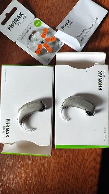 Eşitmə cihazları: Məhsul: Phonak Marvel eşitmə aparatı (zinc‑air battery) - — 2