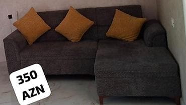 Künc divan, İşlənmiş, Açılan, Bazasız, Parça, Çatdırılma yoxdur