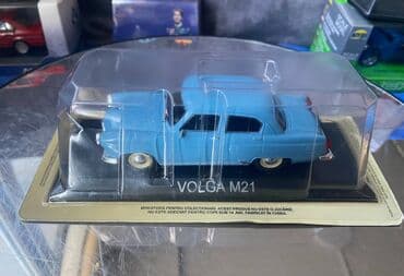 требуются модели для наращивания ресниц: Коллекционная модель GAZ-M21 Volga light blue 1958 Altaya Scale — 9