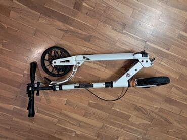 ucuz mapetlər: Şəhər üçün qatlanan ayaqlı skuter - Rəng: ağ-qara - Korpus: yüngül və — 1