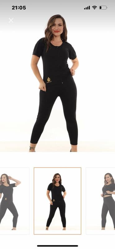 Termo spor geyim Terleden ve arıqladan Türk malı Heç geyilmeyib xl