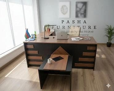 Sifarişlə ofis mebeli: ✅Stokda: 15 ədəd var ✅Yenidir! qiymət real öz qiymətidir! — 1