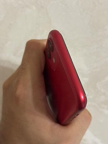 iphone pro max: IPhone 11, 128 GB, Qırmızı, Face ID — 5