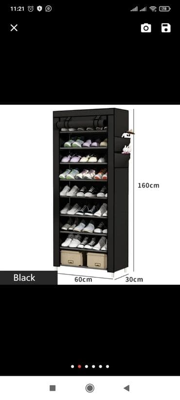 parça dolab: Ayaqqabı dolabı 10 mərtəbəli Parca dolab 10 mertebeli parcali ayaqqabı — 2
