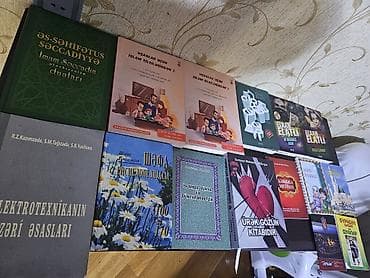 📚Qarışıq kitablar. 1,3,5 man. elmler
