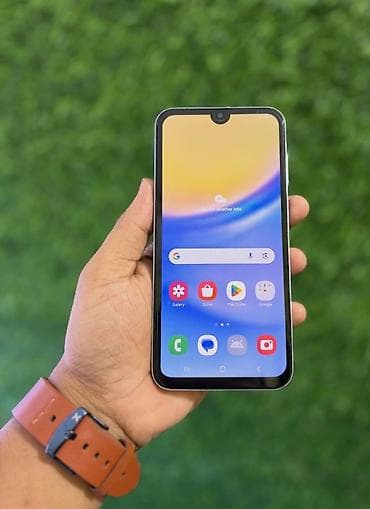 samsung tab 5: Samsung Galaxy A15, 128 GB, rəng - Ağ — 1