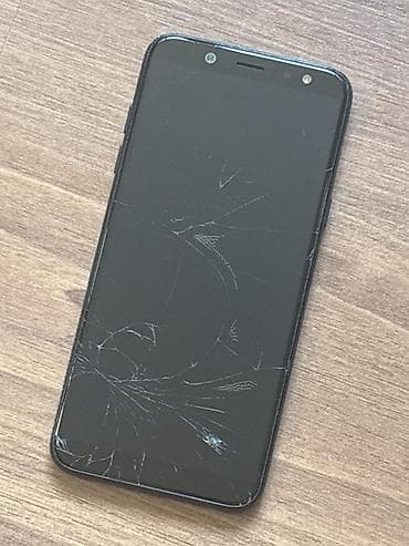 iphone 12 pro max sekilleri: Samsung Galaxy A6, rəng - Qara, Sensor, Barmaq izi, İki sim kartlı — 2