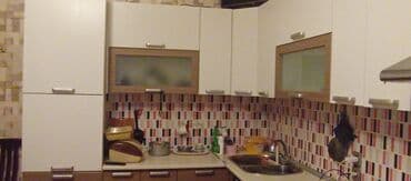 Mətbəx mebeli dəsti - Künc yerləşimli modul mətbəx dəsti - Üst