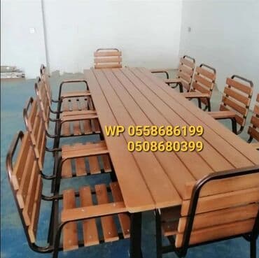 аренда столов и стульев бишкек: Новый, Прямоугольный стол, 4 стула, Нераскладной, Со стульями, Дерево, Азербайджан — 7