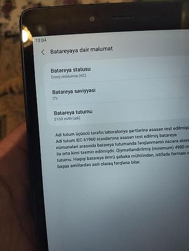 xiaomi modem 4a: Samsung Galaxy Tab A (2019) planşet Xüsusiyyətlər: - 8.0 düym TFT — 6