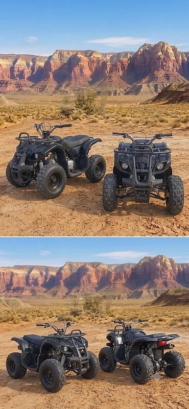 mini karavan: Uşaq/yeniyetmə üçün benzinli ATV kvadrosikl – off-road macəraları üçün — 3