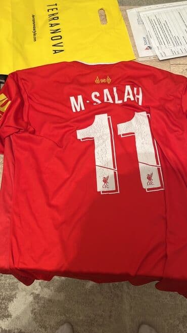 futbol koynəyi: Futbolka, Adidas, M, rəng - Qırmızı — 8