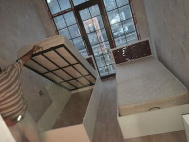 genc qiz otagi: Oğlan və qız üçün, Yeni, 2 təknəfərlik çarpayı, Dolab, Termo — 5