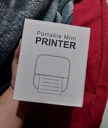 note: Mini Portativ Termal Printer (Bluetooth) Kiçik ölçülü, rahat daşınan — 7