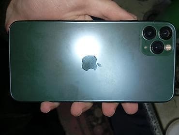 iphone dubay versiyasi: IPhone 11 Pro Max, 64 GB, Yaşıl, Face ID — 1