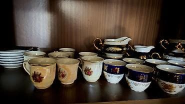 Çay dəsti, rəng - Ağ, Farfor lalafo.az -da Çay dəsti, rəng - Ağ, Farfor