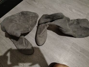 yun qadın şap şapları: Ölçü: 36, rəng - Boz, İşlənmiş — 3