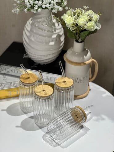 bokallar: Stəkanlar, Şüşə, 1 əd, 300 ml, Türkiyə — 2