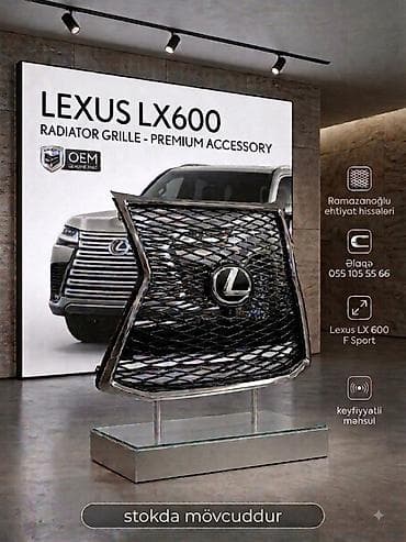 Lexus: Lexus LX600 üçün radiator barmaqlığı – Premium aksesuar - Model — 1
