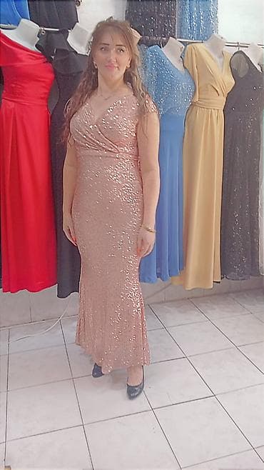 Женская одежда: Qadın axşam və ziyafət geyimləri kolleksiyası - Leopard naxışlı uzun — 10