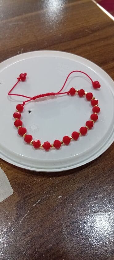 ikinci el cantalar: Məhsul: Əl işi boncuk və daşlardan hazırlanmış müxtəlif qolbaqlar - — 8