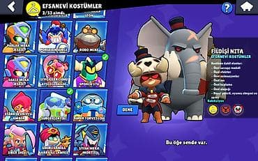 Другое: Brawl Stars hesabı – geniş kosmetik kolleksiya - Emosiyon və — 5