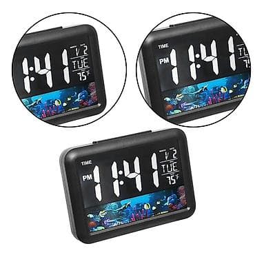 Ev saatları: Masaüstü saatlar, Elektron, Arxa işıq — 4