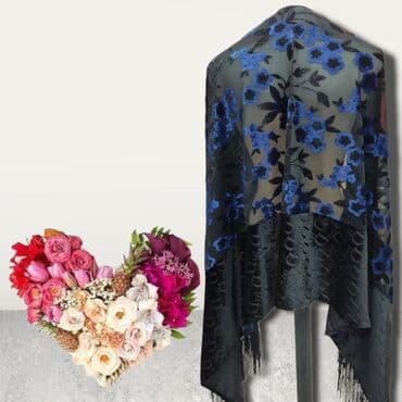 qadınlar üçün strazlı papaqlar: Gulşahnaz, gulmexmer ve setka el işi cıyın şarflar ve — 1