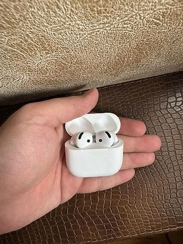 Беспроводные (Bluetooth) Наушники, Apple, цвет - Белый