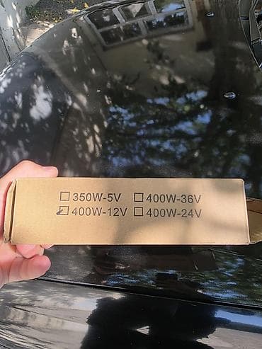 67 w charger: 400W 12V impulsiv güc mənbəyi (SMPS) - Çıxış gərginliyi: 12V DC - — 5