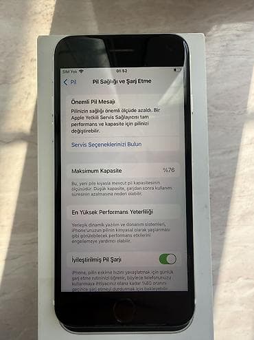 IPhone SE 2020, 128 GB, Ağ, Barmaq izi, Sənədlərlə — 7