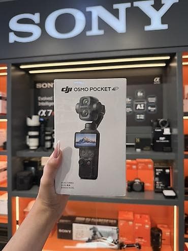 DJI Osmo Pocket 4P – kompakt 3-oxlu stabilizatorlu kamera - Çəkiliş