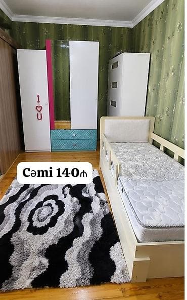 Dolab ve carpayi bir evden satis.der 58.eni 140.hun 195 sm Qiymet 140