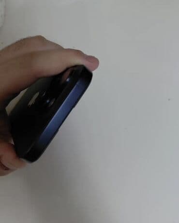 Mərmər effektli PVC panellər: IPhone 15 Pro, 128 GB, Qara, Face ID — 4