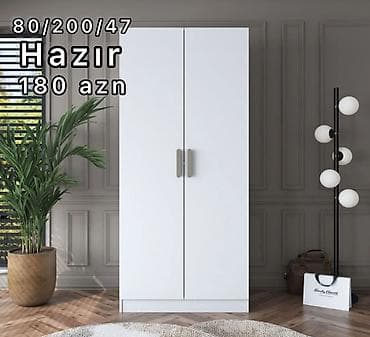 Bitkilər: Açılan, 4 qapılı Düz dolab, Qarderob, paltar dolabı — 6