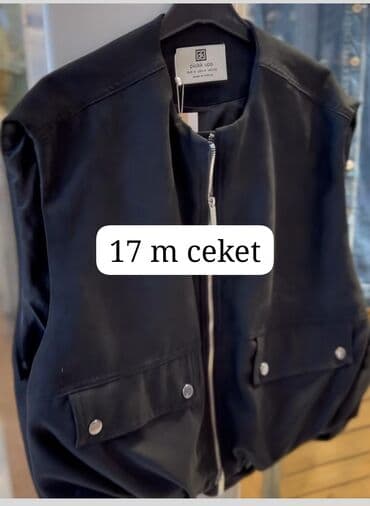 русский мех: Məhsullar: - Qara jilket/ceket: zipli ön hissə, yanlarda qapaqlı və — 1