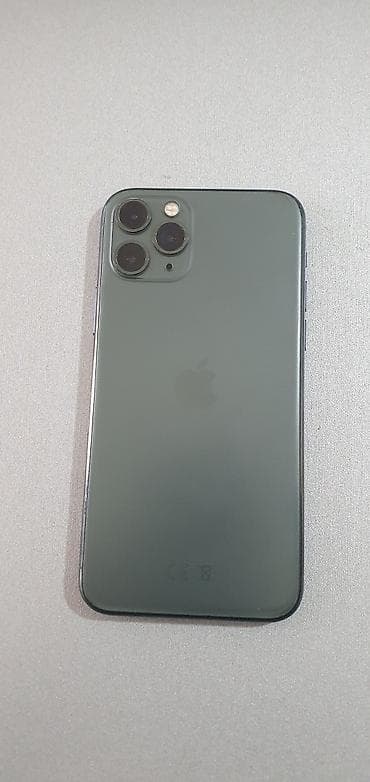 IPhone 11 Pro, Matte Midnight Green, Simsiz şarj