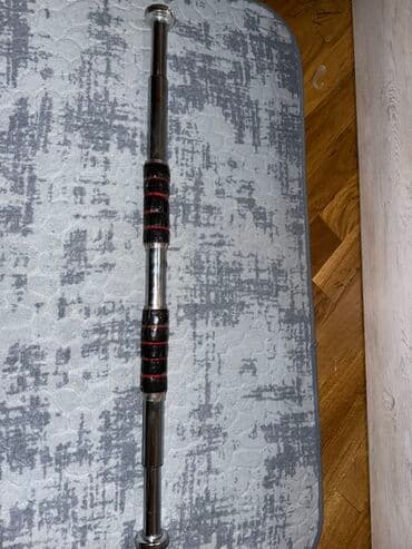 qapi arasi turnik: Qapı üçün dartınma turniki - Material: xrom örtüklü möhkəm metal - — 1