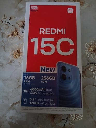 Redmi 256 GB, rəng - Qara, Sensor