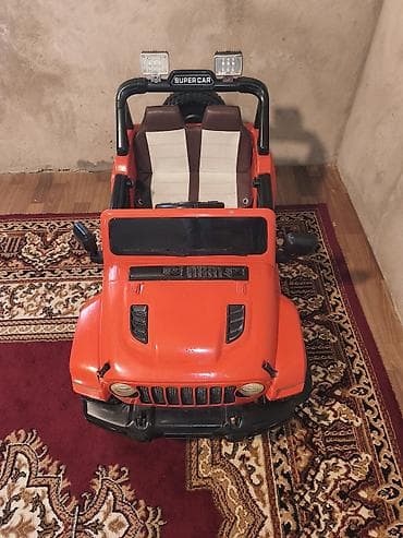 demir maşin: Uşaq elektrikli maşın – “Super Car” off-road stilində - Korpus rəngi — 1