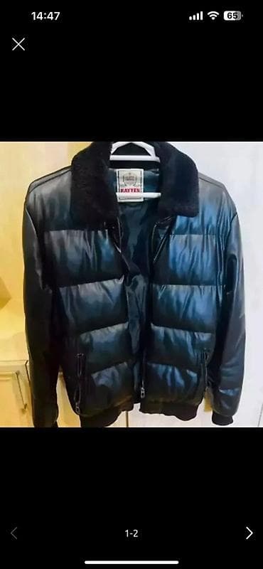 Kurtkalar: Kurtka, Dəri, Qış, M — 3