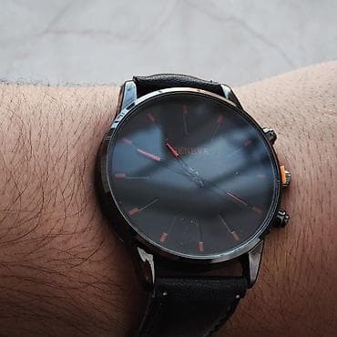 Smart qolbaqlar: Qol saatı, rəng - Qara — 2