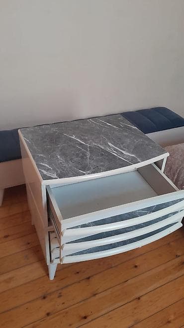 paltar skafi ucuz: Yataq otağı üçün 3-lü mebel dəsti - 2 ədəd tumba və 1 ədəd oturacaqlı — 3