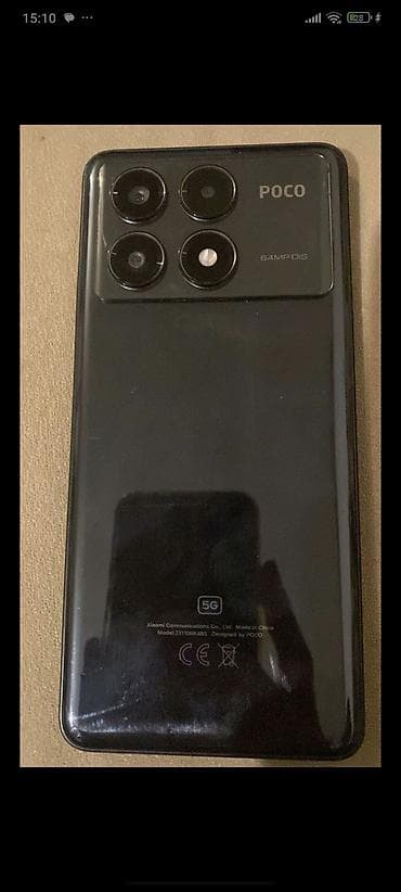 xiomi redmi 7: Poco X6 Pro, rəng - Qara, Sensor — 2